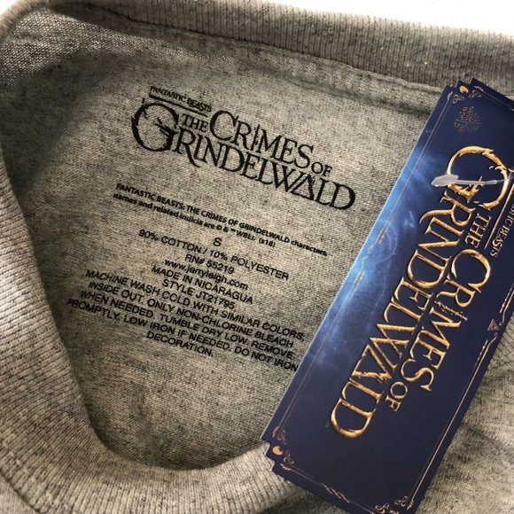 Fantastic Beasts Crimes of Grindelwald Womens Cropped T Shirt Tina Goldstein S - Picture 3 of 3